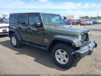  Salvage Jeep Wrangler