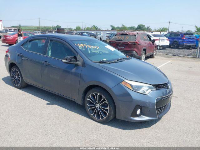  Salvage Toyota Corolla