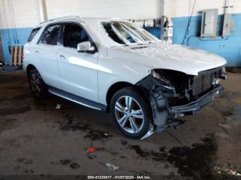  Salvage Mercedes-Benz M-Class