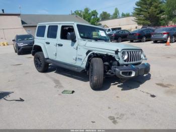  Salvage Jeep Wrangler