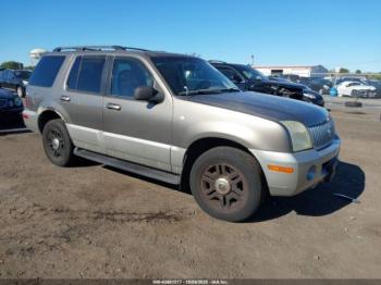  Salvage Mercury Mountaineer
