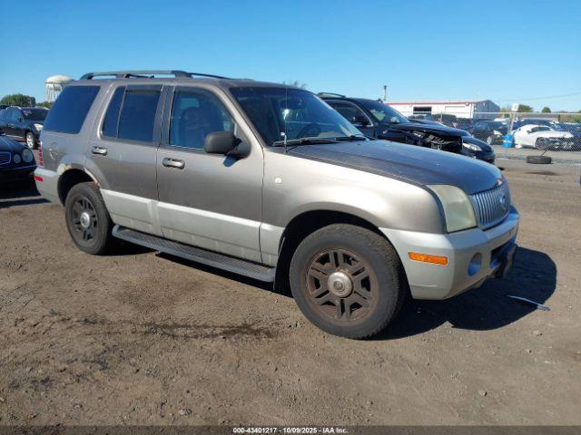  Salvage Mercury Mountaineer