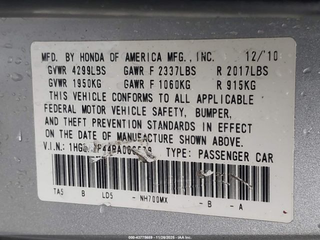 Honda Accord 2.4 Lx-p Image 10