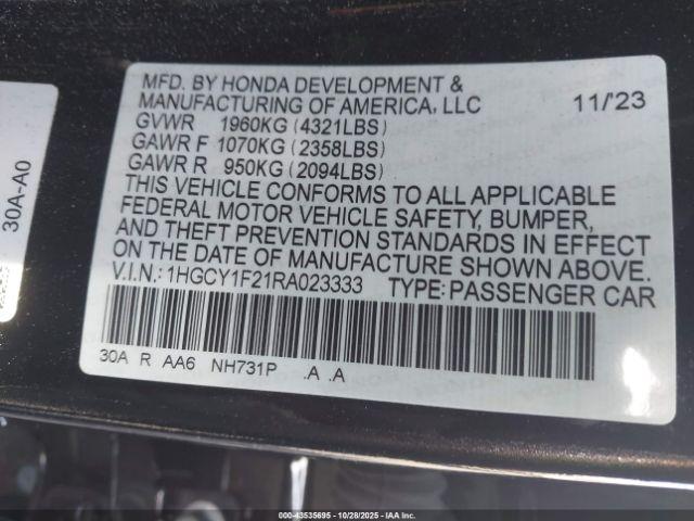 Honda Accord Lx Image 13