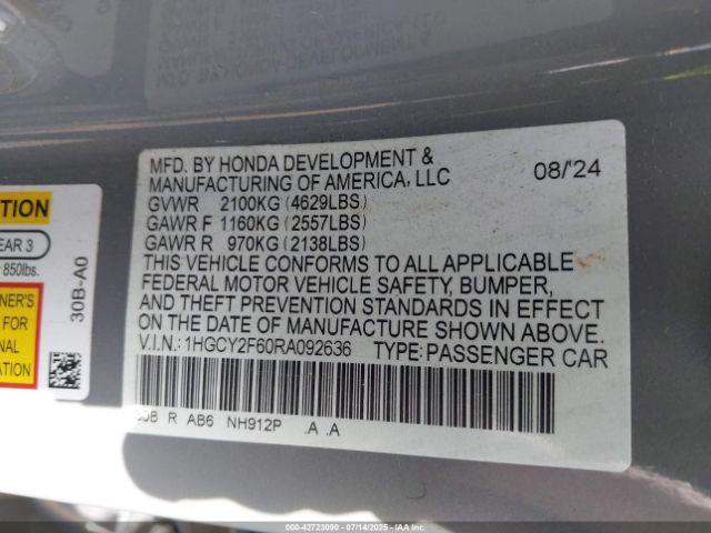 Honda Accord Hybrid Ex-l Image 16