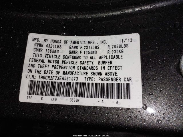 Honda Accord Ex Image 10