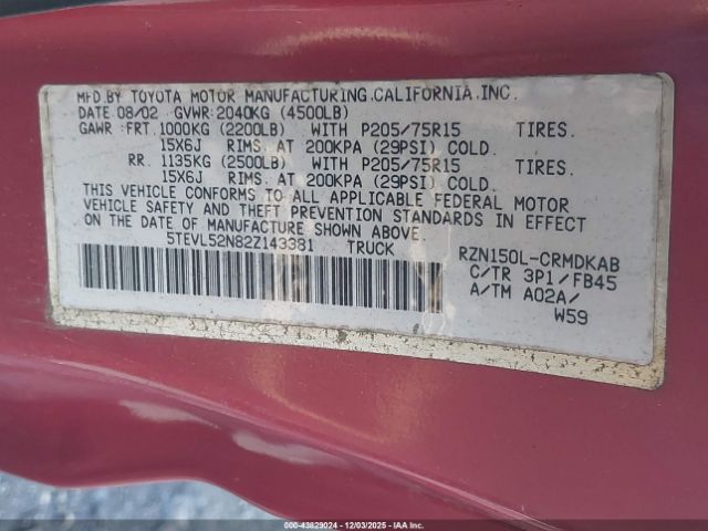 Toyota Tacoma Image 2