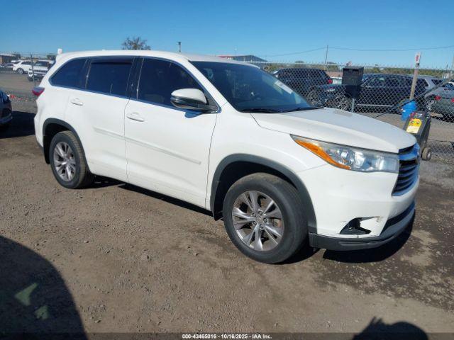  Salvage Toyota Highlander