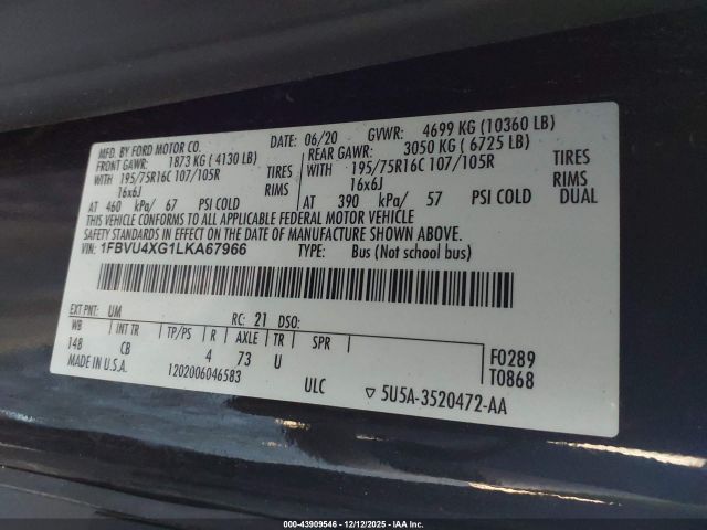 Ford Transit Xlt Image 9