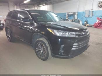  Salvage Toyota Highlander
