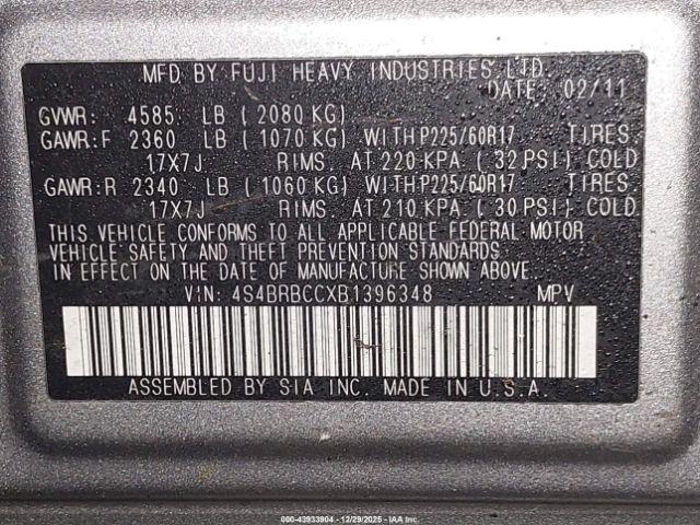 Subaru Outback 2.5i Premium Image 8