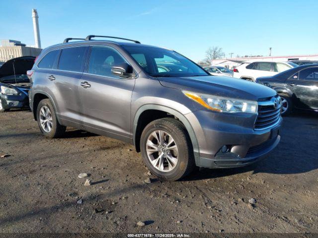  Salvage Toyota Highlander