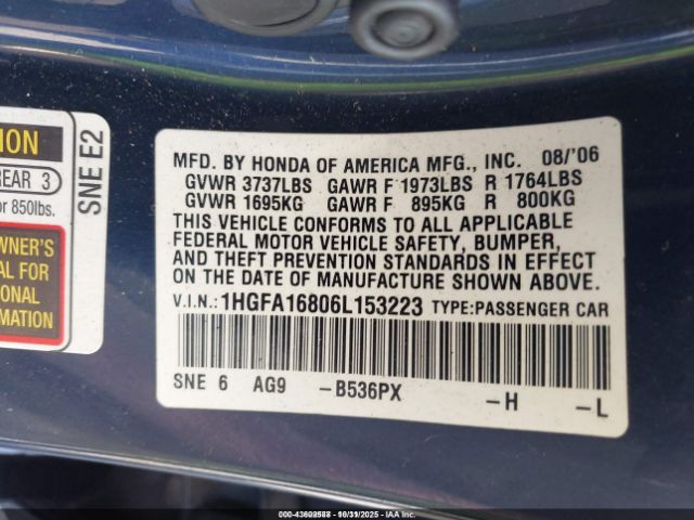 Honda Civic Ex Image 8