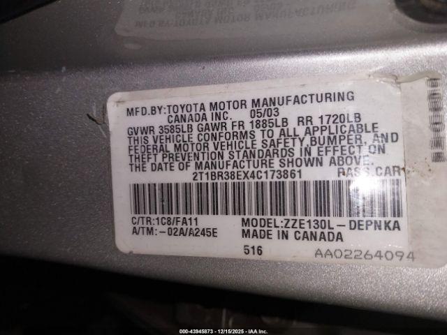 Toyota Corolla Le Image 5