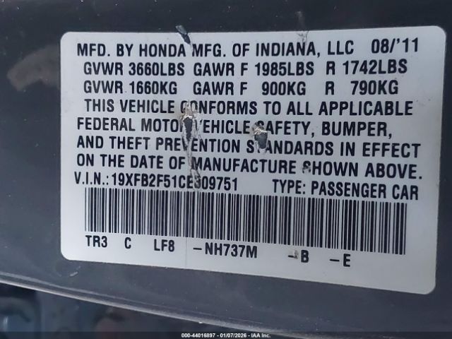 Honda Civic Lx Image 9