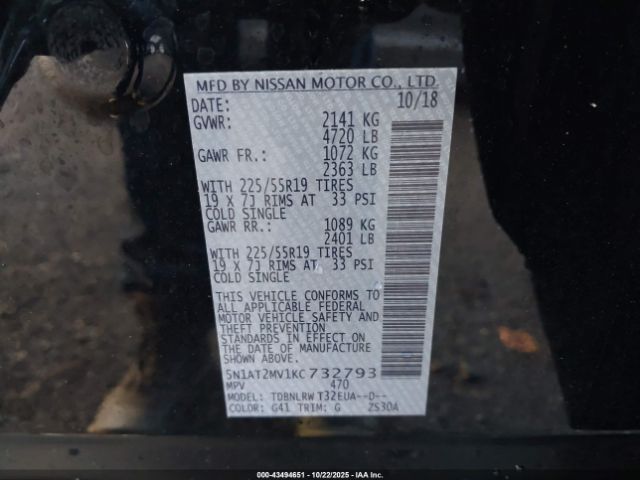 Nissan Rogue Sl Image 6