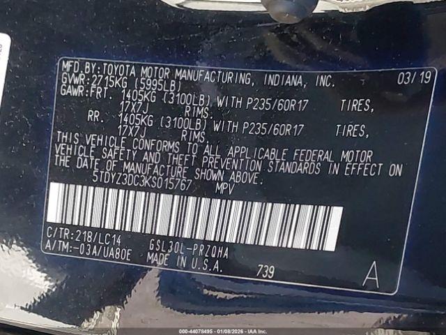 Toyota Sienna Xle 8 Passenger Image 9