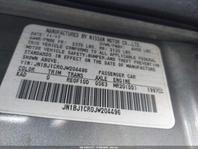 Nissan Rogue Sl Image 5